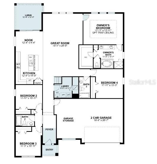 Active With Contract: $649,990 (5 beds, 4 baths, 3006 Square Feet)