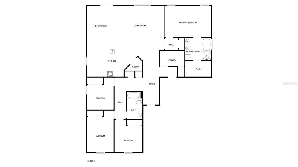 待售: $387,000 (4 贝兹, 2 浴室, 2073 平方英尺)