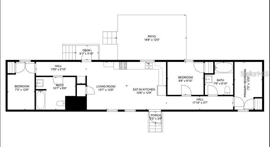 待售: $179,000 (3 贝兹, 2 浴室, 960 平方英尺)