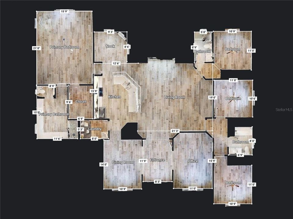 For Sale: $639,900 (5 beds, 3 baths, 2550 Square Feet)