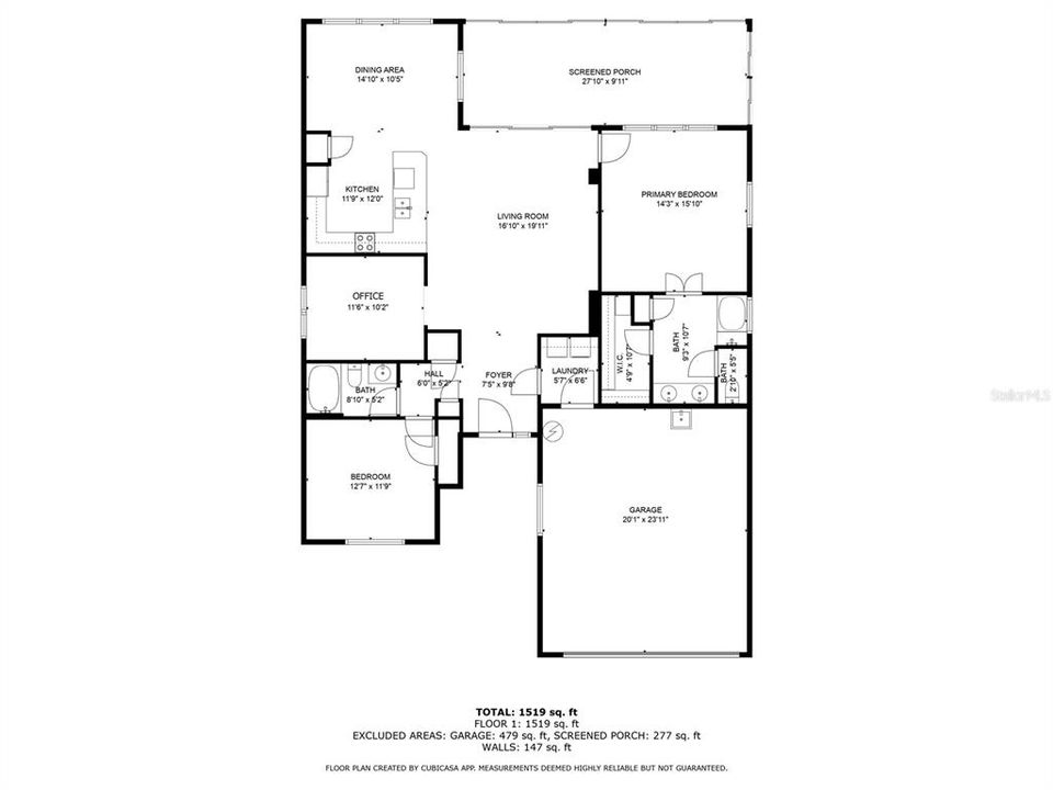 Active With Contract: $248,000 (2 beds, 2 baths, 1575 Square Feet)