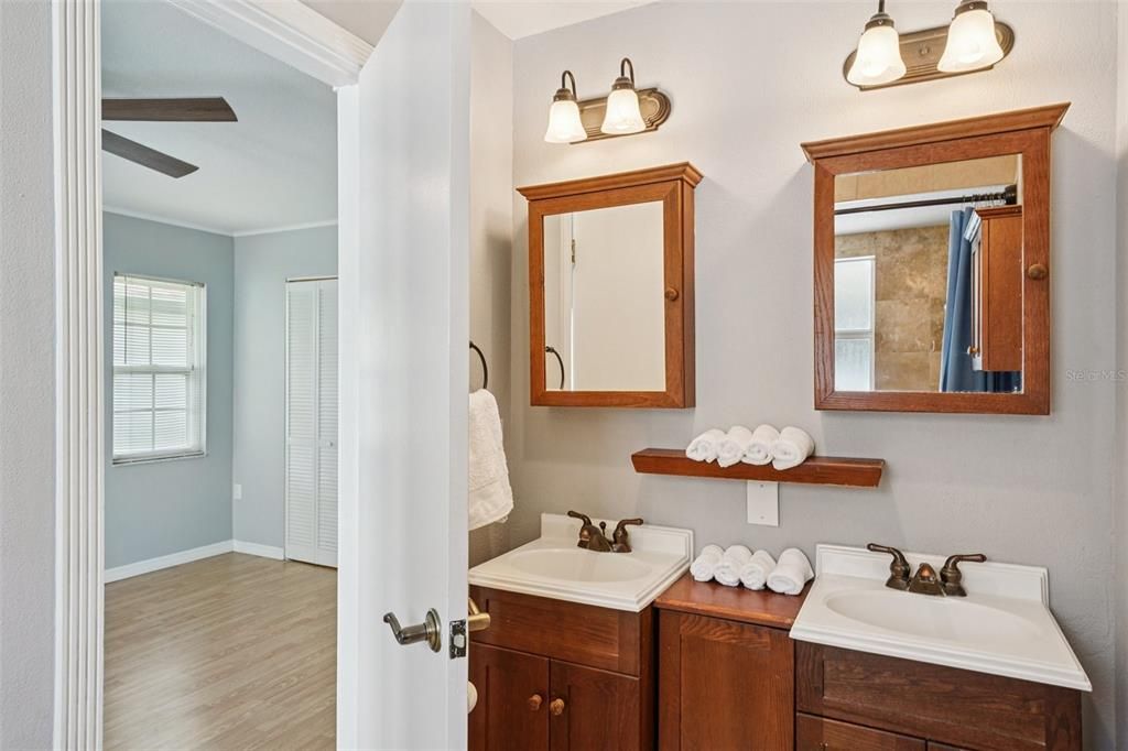 Primary bathoom with whirlpool
