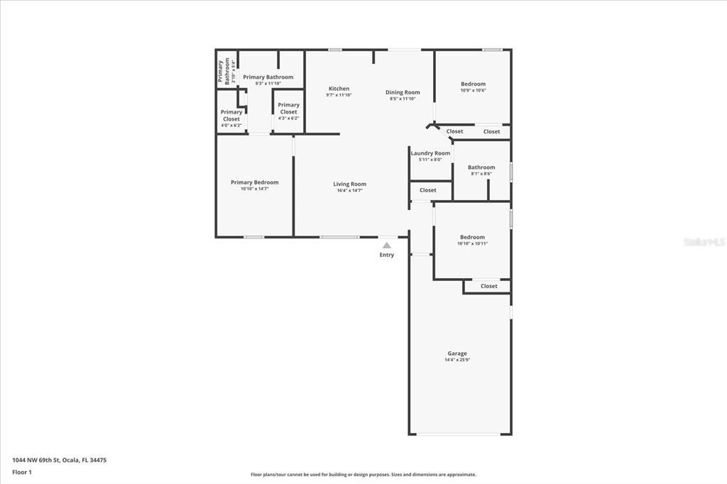 Active With Contract: $245,000 (3 beds, 2 baths, 1378 Square Feet)