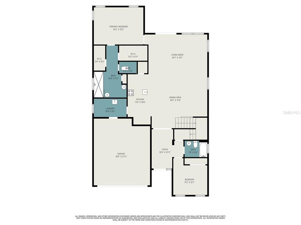 Activo con contrato: $465,000 (4 camas, 3 baños, 2583 Pies cuadrados)