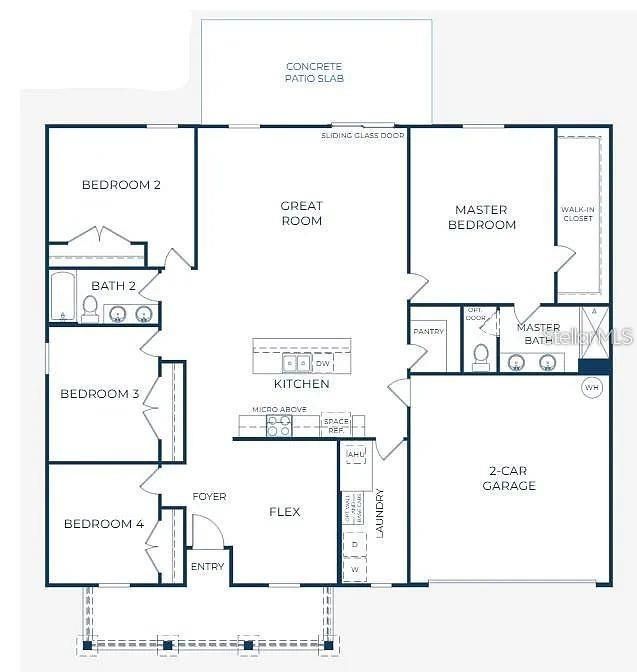 待售: $369,000 (4 贝兹, 2 浴室, 2052 平方英尺)