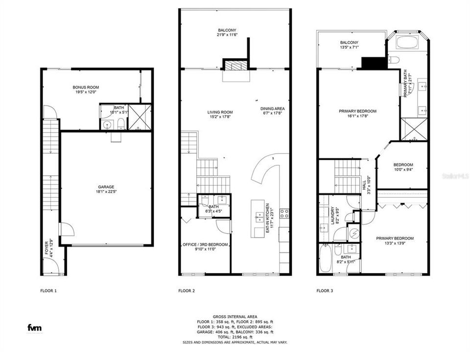 For Sale: $1,450,000 (3 beds, 3 baths, 2150 Square Feet)