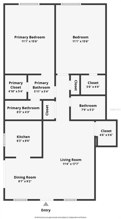 合同活跃: $1,295 (2 贝兹, 2 浴室, 963 平方英尺)