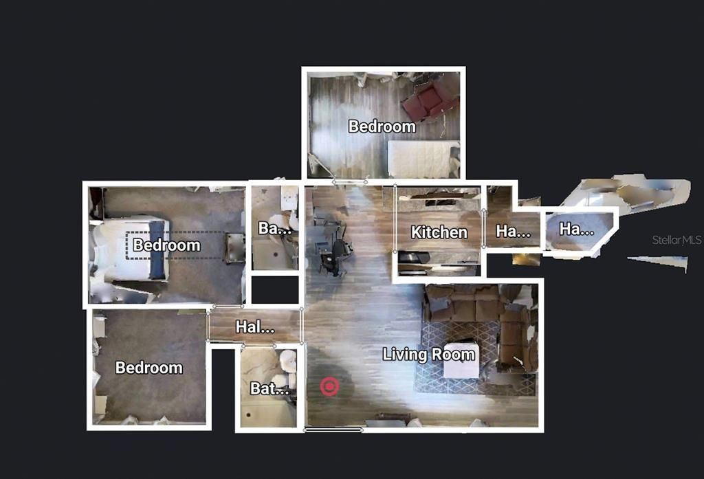 Activo con contrato: $250,000 (3 camas, 2 baños, 1070 Pies cuadrados)