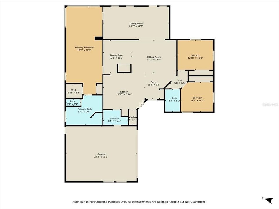 For Sale: $297,900 (3 beds, 2 baths, 1999 Square Feet)