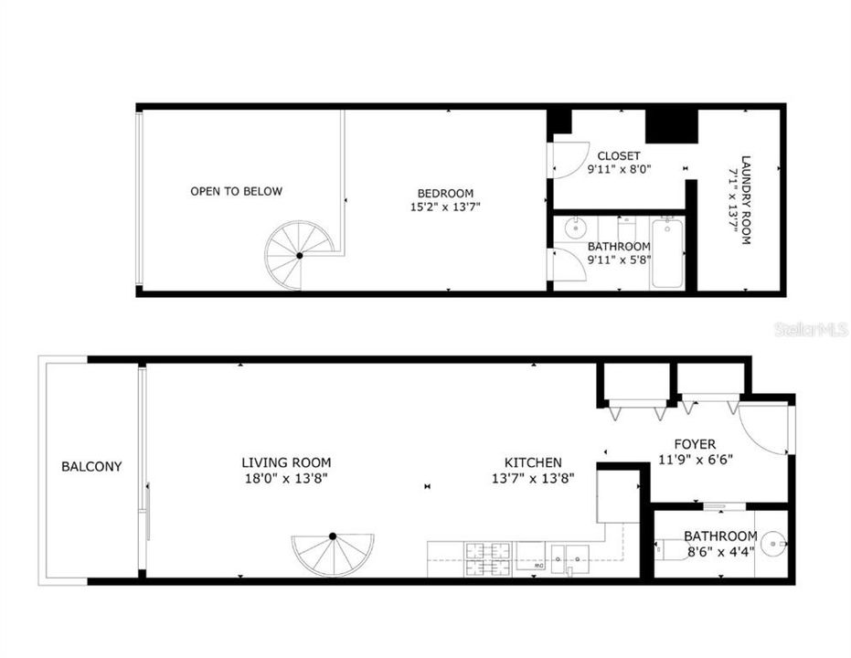 For Sale: $335,000 (1 beds, 1 baths, 966 Square Feet)