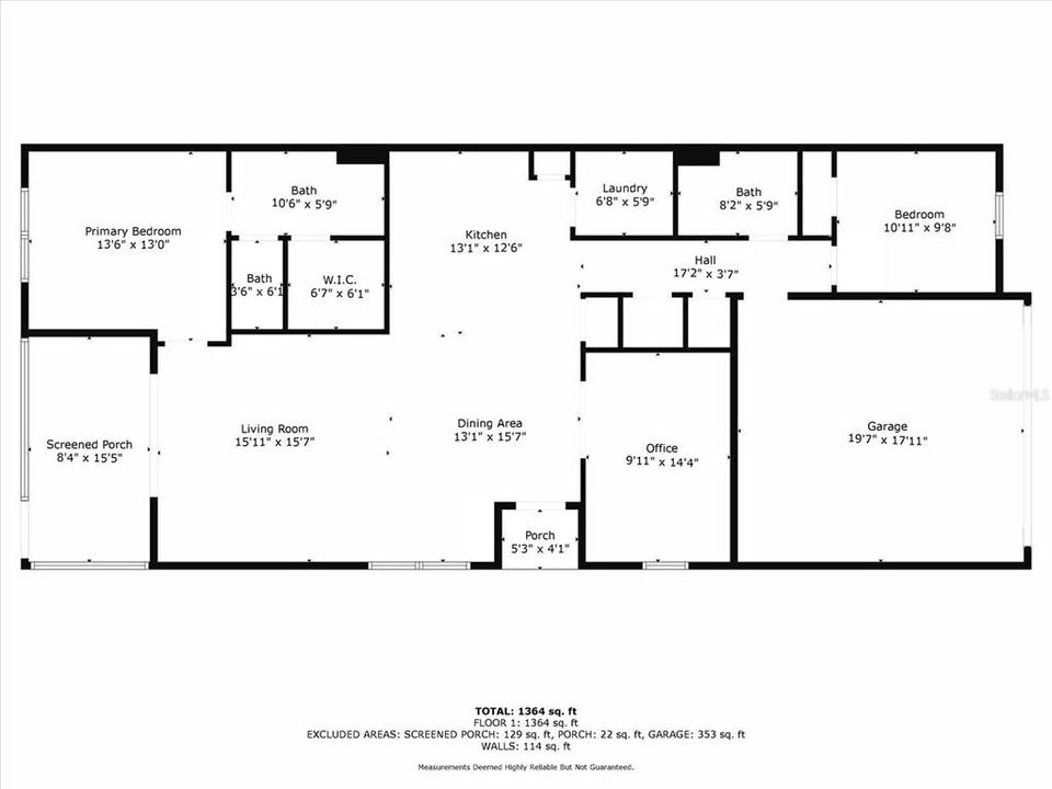 For Sale: $279,000 (2 beds, 2 baths, 1516 Square Feet)