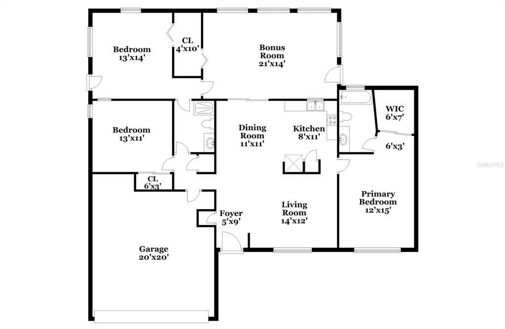 For Rent: $1,870 (3 beds, 2 baths, 1120 Square Feet)