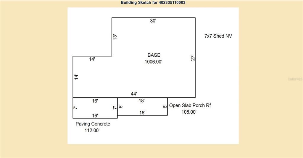 待售: $33,600 (0 贝兹, 0 浴室, 1006 平方英尺)