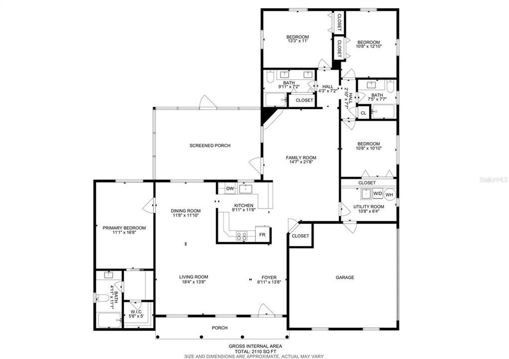 待售: $529,000 (4 贝兹, 3 浴室, 2282 平方英尺)