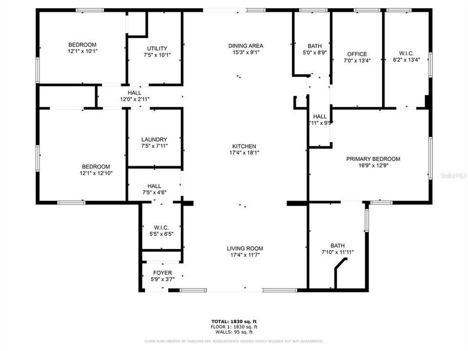 For Sale: $780,000 (3 beds, 2 baths, 1954 Square Feet)