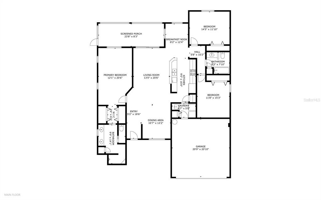 Activo con contrato: $299,900 (3 camas, 2 baños, 1856 Pies cuadrados)