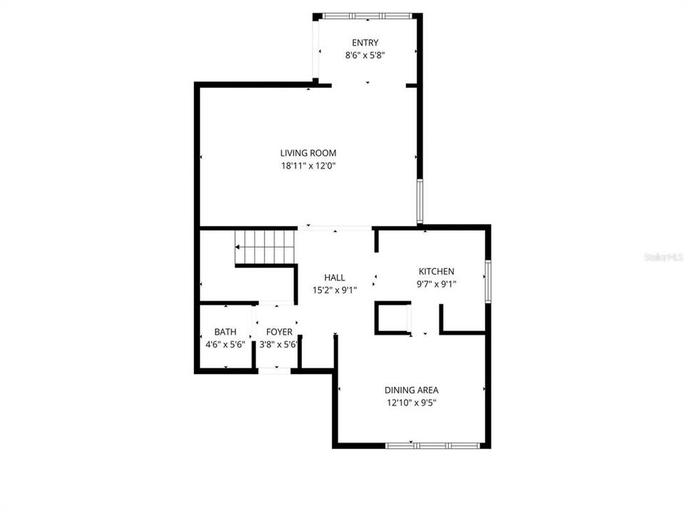На продажу: $359,000 (2 спален, 2 ванн, 1258 Квадратных фут)