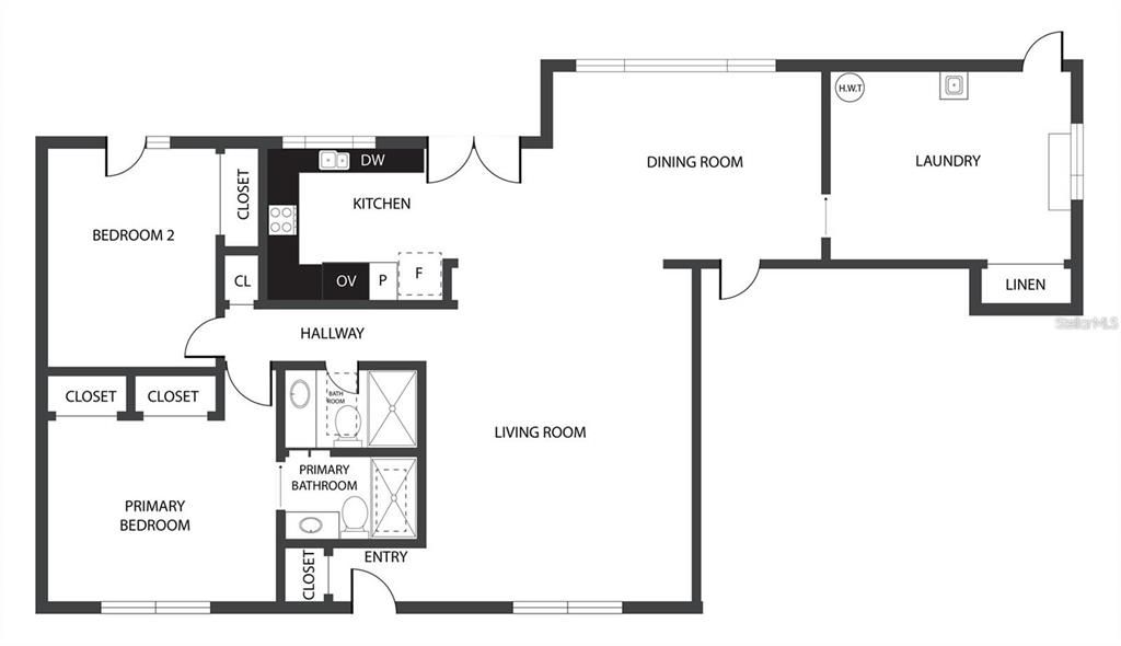 На продажу: $399,900 (2 спален, 2 ванн, 1603 Квадратных фут)