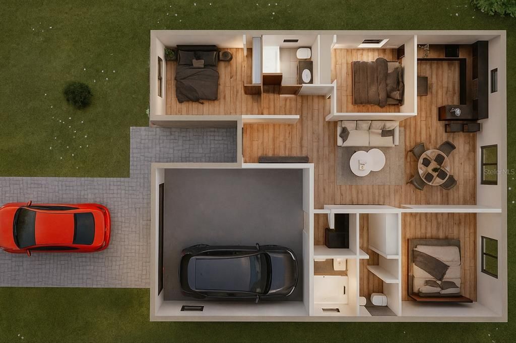 На продажу: $539,000 (3 спален, 2 ванн, 1380 Квадратных фут)