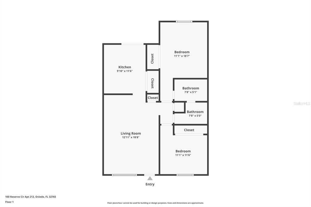 En Venta: $224,900 (2 camas, 1 baños, 875 Pies cuadrados)