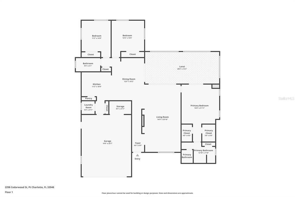 На продажу: $385,000 (3 спален, 2 ванн, 1686 Квадратных фут)