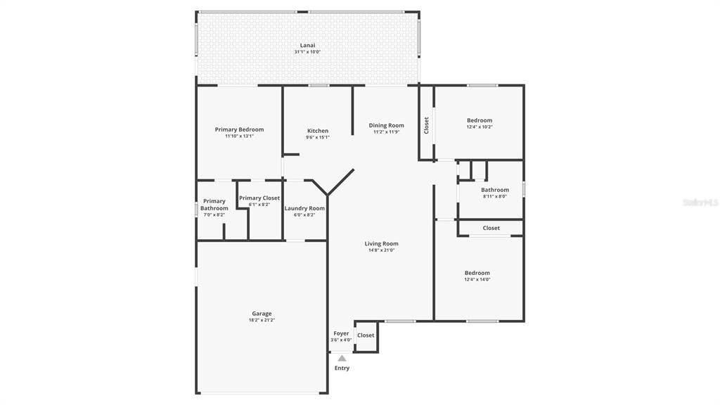 Active With Contract: $1,970 (3 beds, 2 baths, 1416 Square Feet)