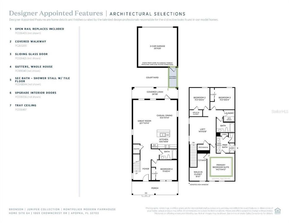 Activo con contrato: $489,000 (4 camas, 3 baños, 2143 Pies cuadrados)