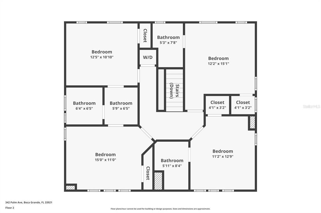 出租: $12,600 (4 贝兹, 3 浴室, 2448 平方英尺)