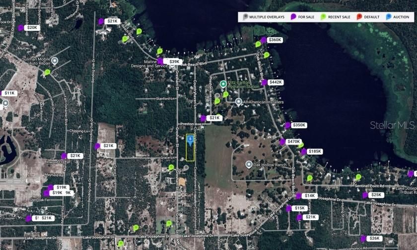 待售: $119,900 (2.79 acres)