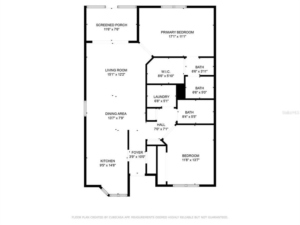 Active With Contract: $135,000 (2 beds, 2 baths, 1075 Square Feet)