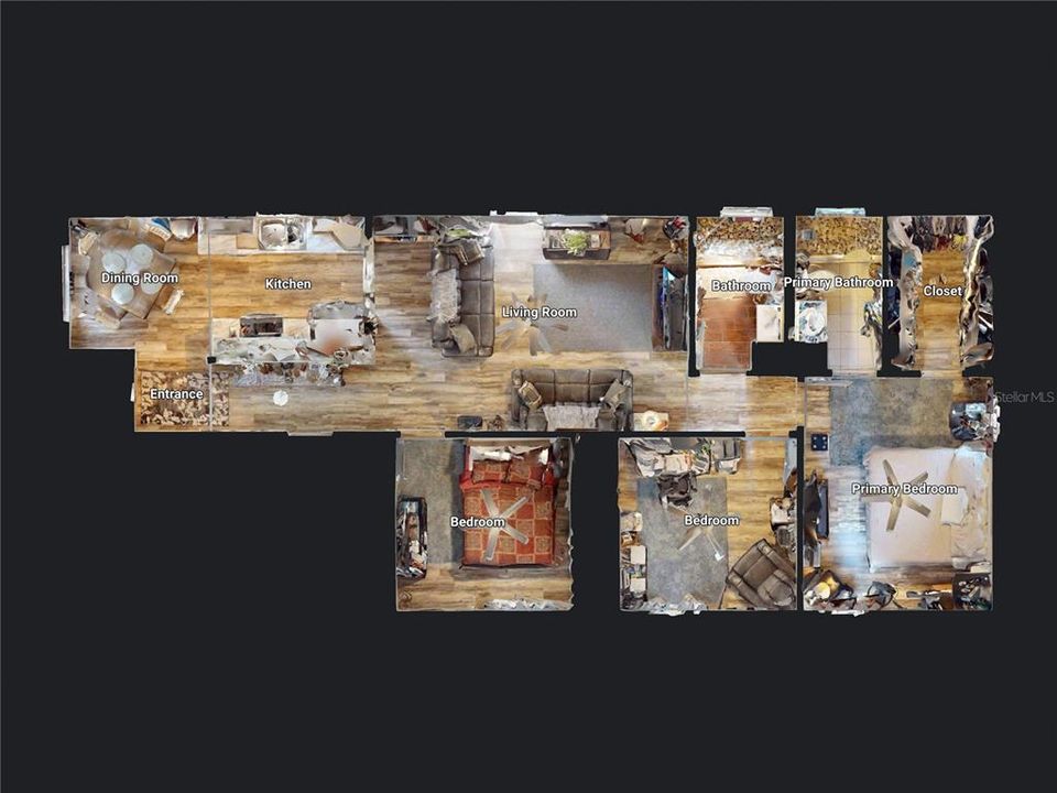 Active With Contract: $225,000 (3 beds, 2 baths, 1071 Square Feet)