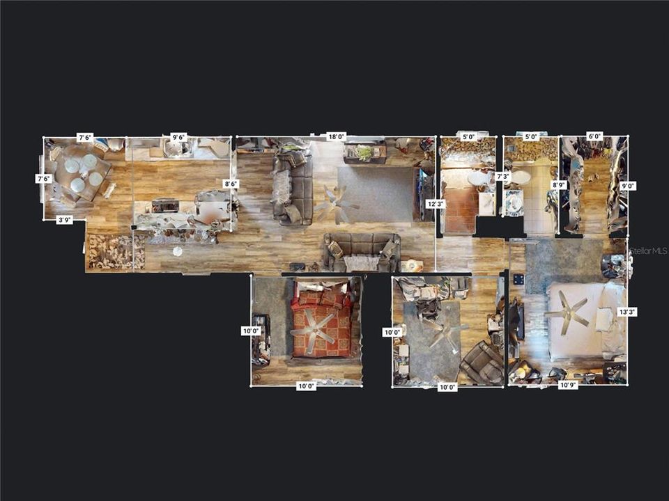 Active With Contract: $225,000 (3 beds, 2 baths, 1071 Square Feet)