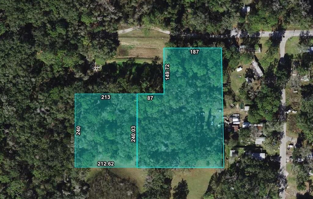 Recently Sold: $59,500 (2.87 acres)