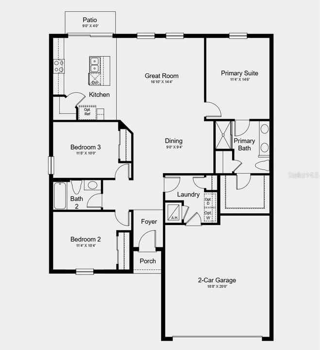 Под контрактом: $342,000 (3 спален, 2 ванн, 1500 Квадратных фут)