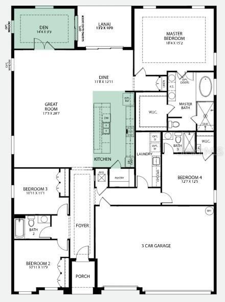 Activo con contrato: $552,990 (4 camas, 3 baños, 2677 Pies cuadrados)