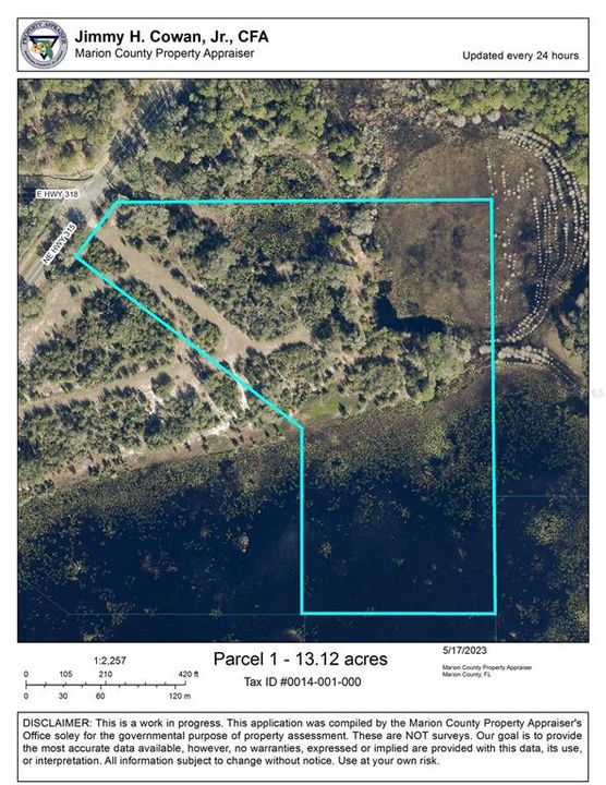 For Sale: $124,640 (13.12 acres)