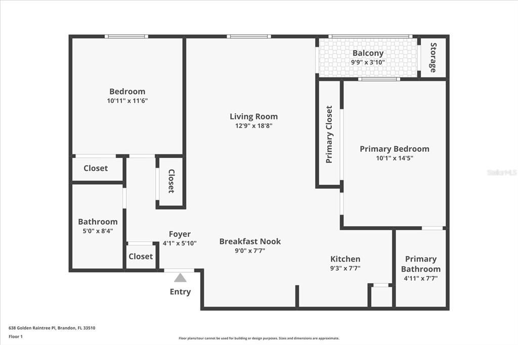 For Sale: $149,900 (2 beds, 2 baths, 918 Square Feet)