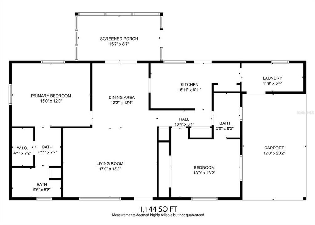 Active With Contract: $160,000 (2 beds, 2 baths, 1144 Square Feet)