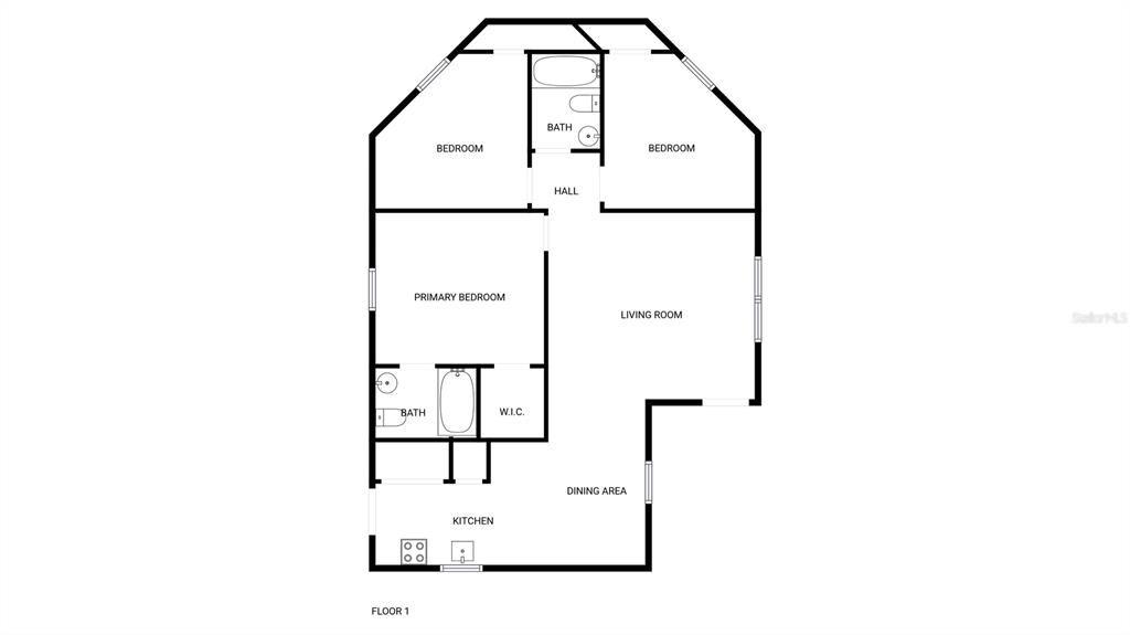 Active With Contract: $200,000 (3 beds, 2 baths, 1078 Square Feet)