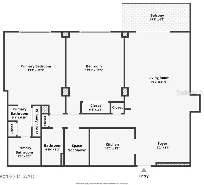 Active With Contract: $434,000 (2 beds, 2 baths, 1227 Square Feet)