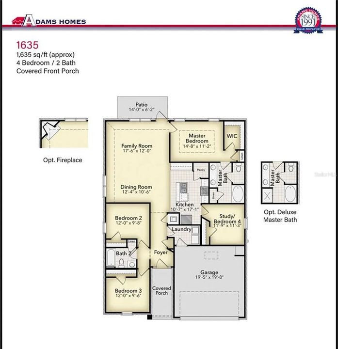 Active With Contract: $260,400 (4 beds, 2 baths, 1635 Square Feet)