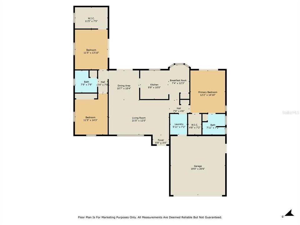 Под контрактом: $269,900 (3 спален, 2 ванн, 1627 Квадратных фут)