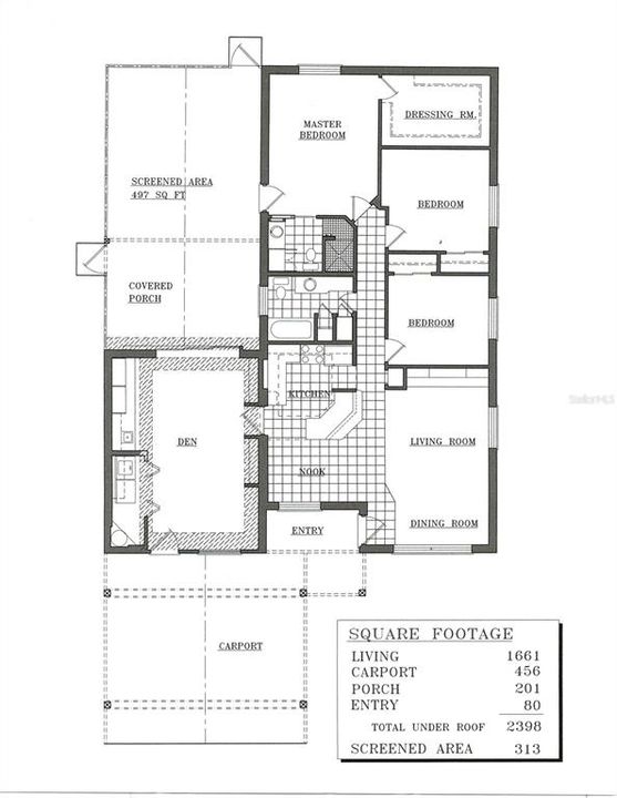 На продажу: $235,000 (3 спален, 1 ванн, 1674 Квадратных фут)
