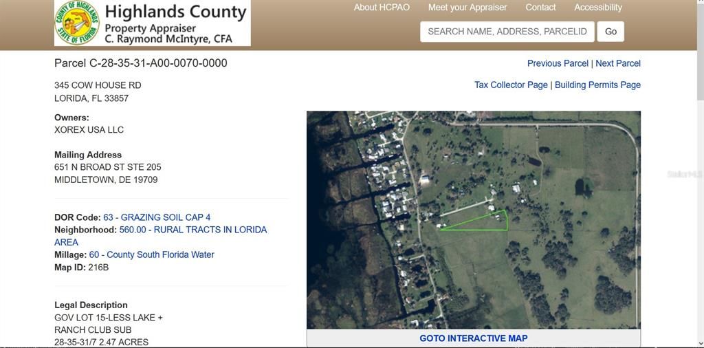 На продажу: $240,000 (2.47 acres)