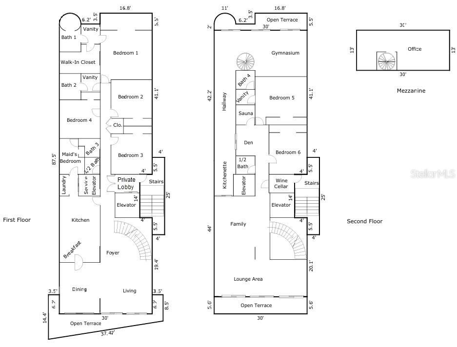 待售: $4,495,000 (6 贝兹, 4 浴室, 5753 平方英尺)