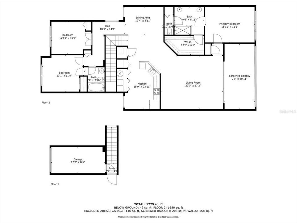 待售: $235,000 (2 贝兹, 2 浴室, 1893 平方英尺)