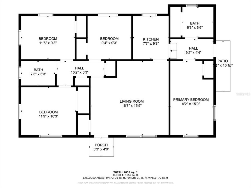 Active With Contract: $215,000 (3 beds, 2 baths, 1094 Square Feet)