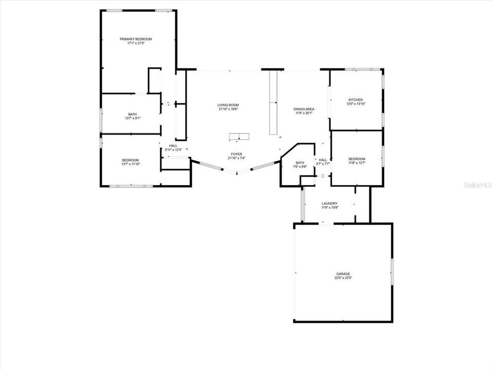 На продажу: $995,000 (3 спален, 2 ванн, 2093 Квадратных фут)