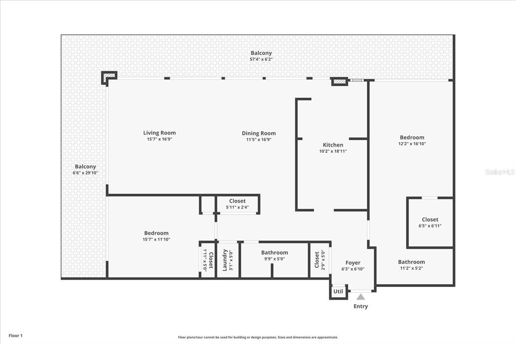 待售: $1,050,000 (2 贝兹, 2 浴室, 1510 平方英尺)