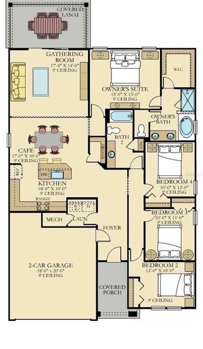 En Venta: $499,999 (4 camas, 2 baños, 1866 Pies cuadrados)